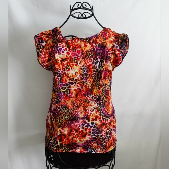 RACHEL Rachel Roy - Multicolor Animal Print, Large - Picture 2 of 4